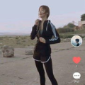 跑步小姐姐 素材视频,跑步小姐姐的动感瞬间